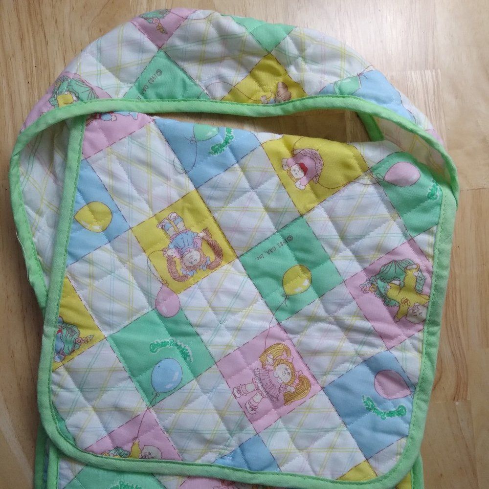 Vintage Cabbage Patch Kids Diaper Bag Baby Tote 1983
